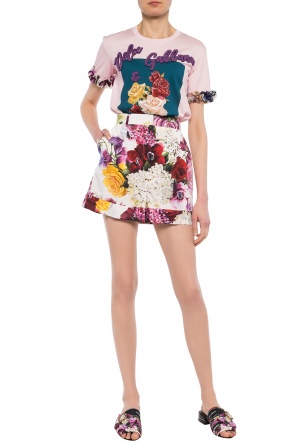 T-shirt z dekoracyjnymi aplikacjami, zdjęcie 2 T-shirt z dekoracyjnymi aplikacjami od Dolce & Gabbana